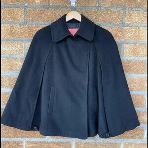 NWT SINCLAIRE 10 lambwool cape coat s